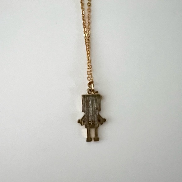 Girls Robot Necklace - Picture 4 of 4